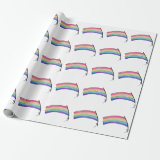 Rainbow Pride Flag Wrapping Paper