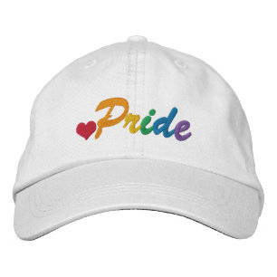 Rainbow Pride Gay Themed Embroidered Hat