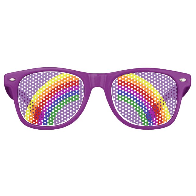 Rainbow Pride Glasses (Front)