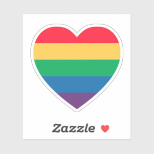 Rainbow Pride Heart
