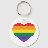 Rainbow pride heart
