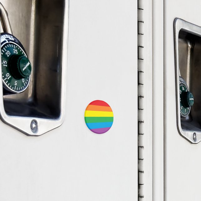 "Rainbow Pride"  Magnet (In Situ (Locker))