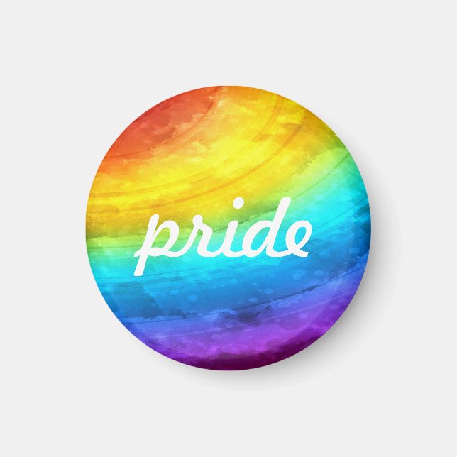Rainbow Pride Magnet (Front)