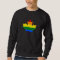 Rainbow pride maple leaf Sweatshirt