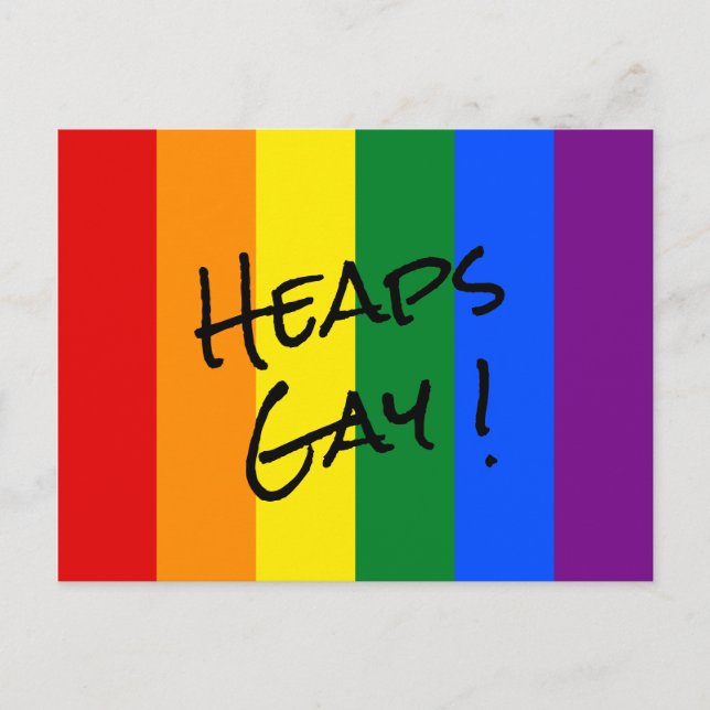 Rainbow Pride Postcard (Front)