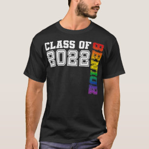 Rainbow Pride Senior Graduation Class of 2022 LGBT T-Shirt