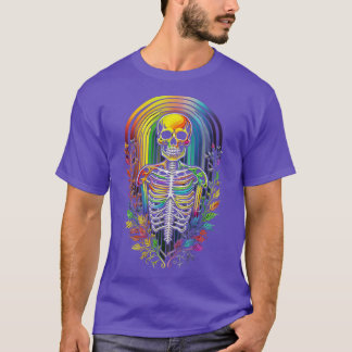 Rainbow Pride Skull T-Shirt