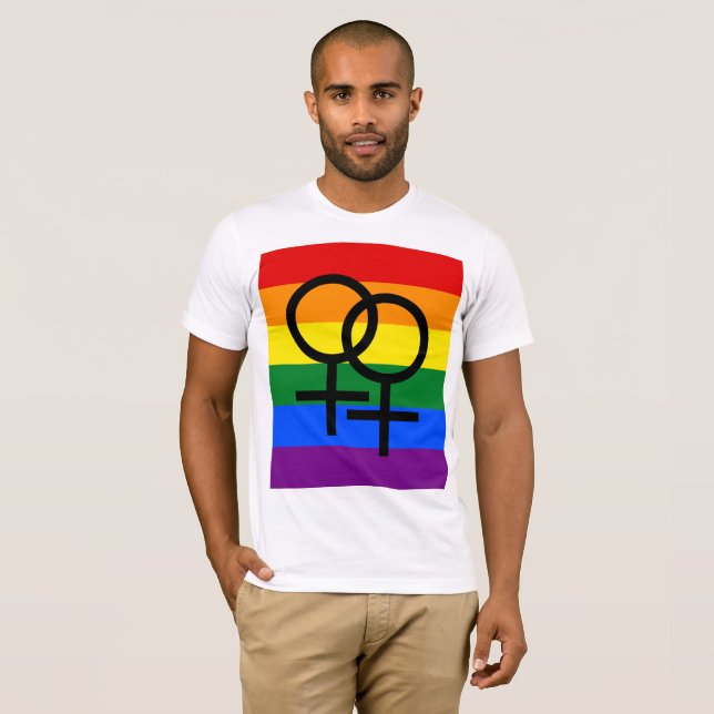 Rainbow Pride Sleeveless Shirt (Front Full)