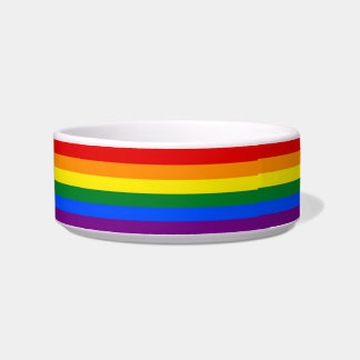 Rainbow Pride Stripes Bowl