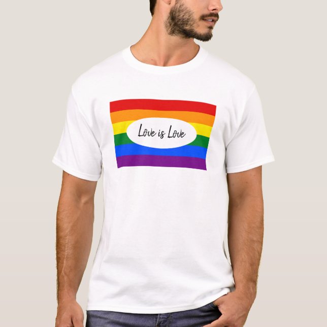 Rainbow Pride T-Shirt (Front)