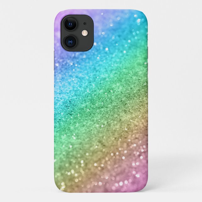 Rainbow Princess Glitter #1 #shiny Case-Mate iPhone Case (Back)