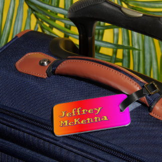 "Rainbow Prism" Luggage Tag