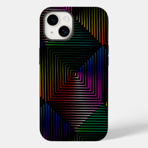Rainbow Prism On Black Case-Mate iPhone 14 Case