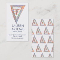 Rainbow Prism Triangle Unique Modern Professional 