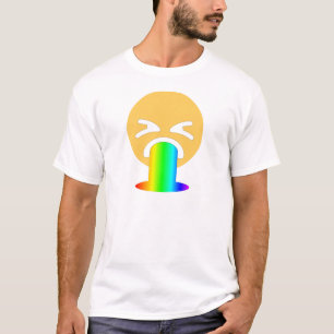 rainbow puke emoji T-Shirt