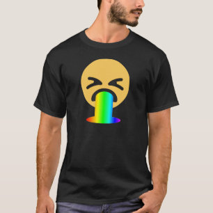 rainbow puke emoji T-Shirt
