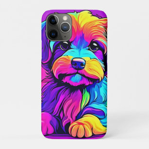 Rainbow Puppy Artwork iPhone 11 Pro Case