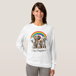 Rainbow Puppy Love Custom Shirt