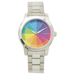 Rainbow Puristic and clear Watch
