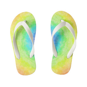 Rainbow Radiance Kid's Thongs
