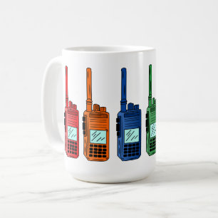 Rainbow Radio Coffee Mug
