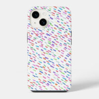 Rainbow Rain Drop Print