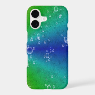Rainbow & Raindrops in Elephantenskin Leatheroptik
