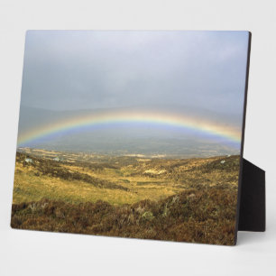 Rainbow Rannoch Moor Scotland Postcard Poster Plaque