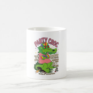 Rainbow Rave Swamp Party Coffee Mug
