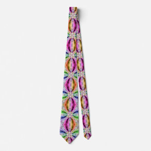 Rainbow Rays Tie