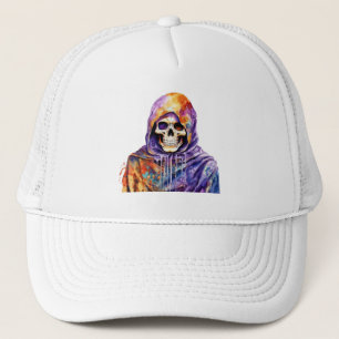 Rainbow Reaper Trucker Hat