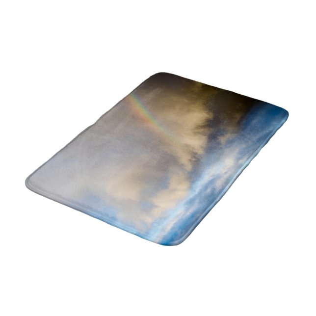 rainbow rebellion bath mat (Angled)
