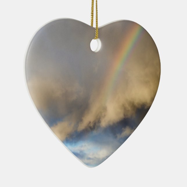 rainbow rebellion ceramic ornament (Right)