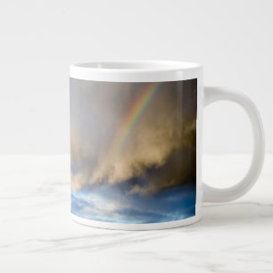 rainbow rebellion large coffee mug