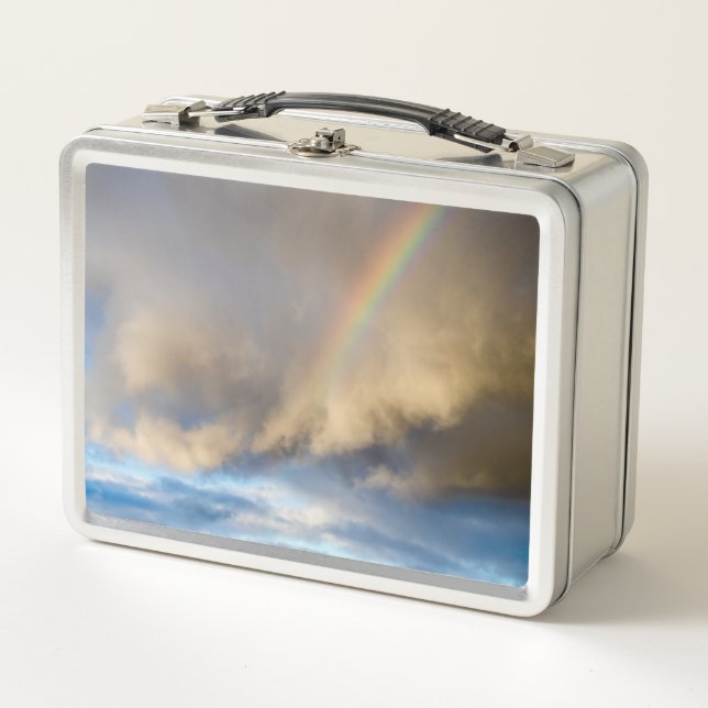 rainbow rebellion metal lunch box (Front)