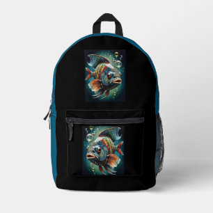 Rainbow Reef Fish Backpack - Dive into Style