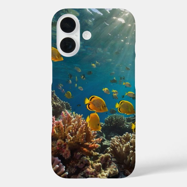 Rainbow Reef Fish Case-Mate iPhone Case (Back)