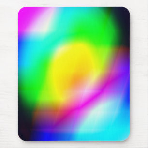 rainbow reflection mouse pad