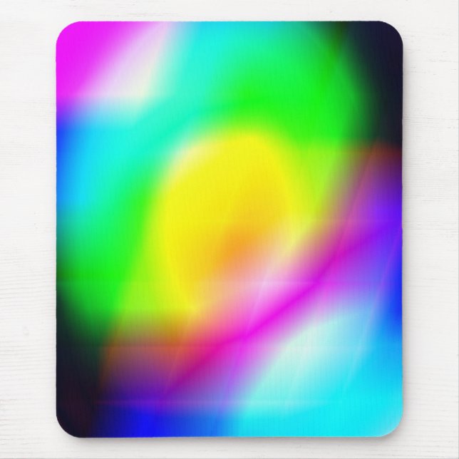rainbow reflection mouse pad (Front)