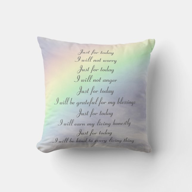 Rainbow Reiki Cushion (Front)