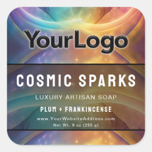 Rainbow Reiki Energy Worker Artisan Product Labels