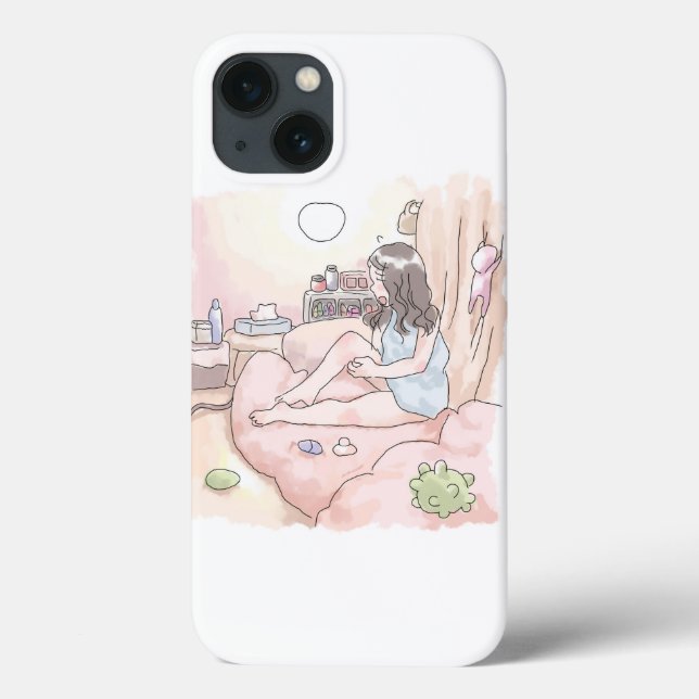 Rainbow Relaxation Case-Mate iPhone Case (Back)