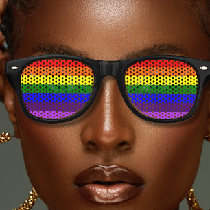 Rainbow Retro Sunglasses