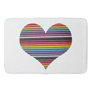 Rainbow Ribbon Cable Bath Mat
