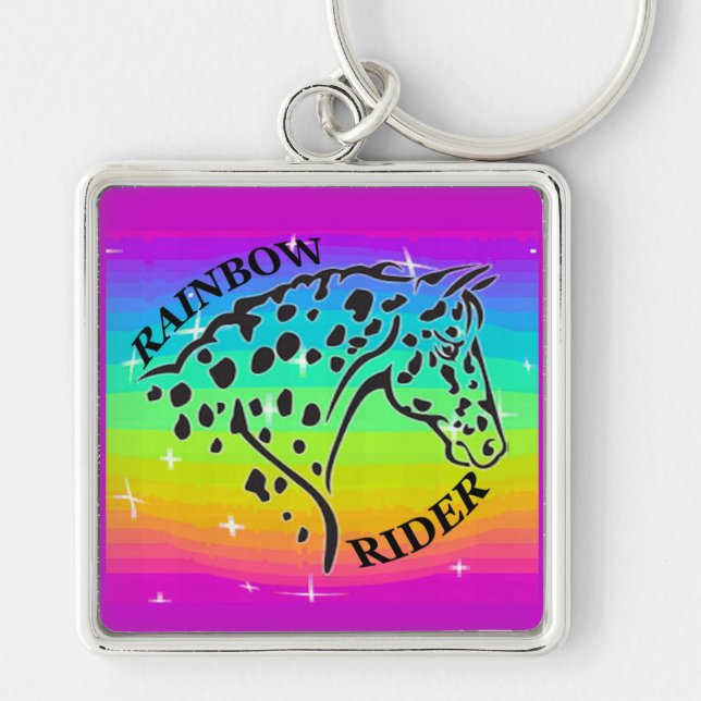 RAINBOW RIDER KEY RING (Front)