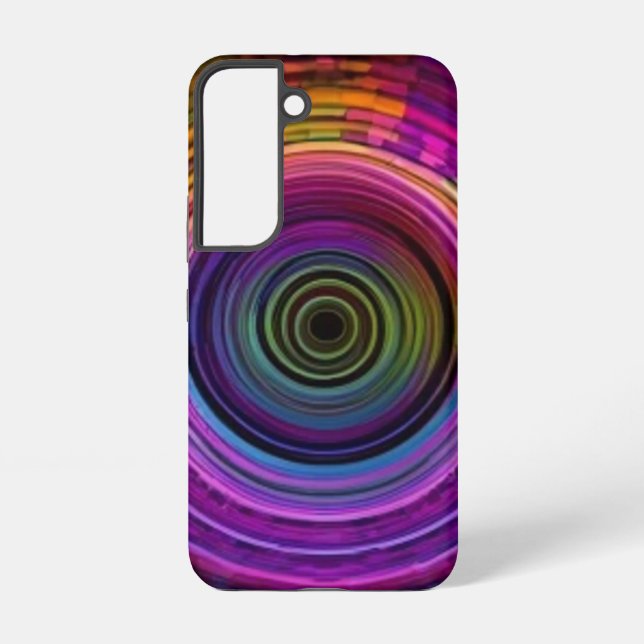 Rainbow ripples samsung galaxy s22 case (Back)