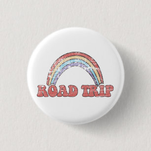 Rainbow Road Trip Button