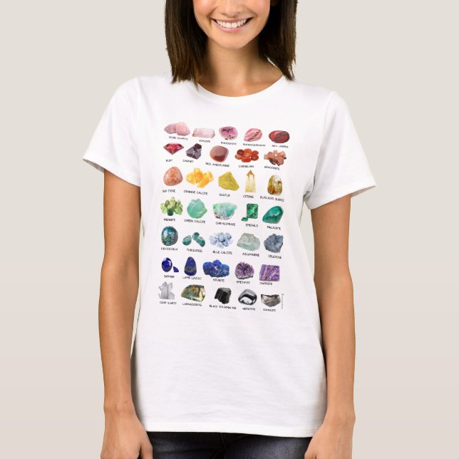 Rainbow Rocks Crystal Collection T-Shirt Women's (Front)