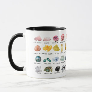 Rainbow Rocks The Crystal Collection Coffee Mug
