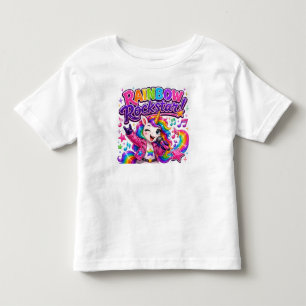 Rainbow Rockstar Unicorn T-Shirt